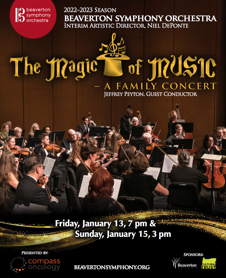 Magic of Music concert poster