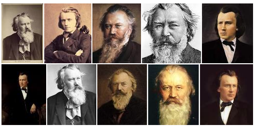 Brahms collage